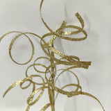 Thin Curly Twig Spray - 40cm (Gold)