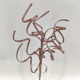 Thin Curly Twig Spray - 40cm (Rose Gold)
