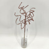 Thin Curly Twig Spray - 40cm (Rose Gold)