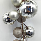 Mixed Christmas Bauble Ball Garland (200cm)