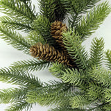 Real Touch Douglas Pine Wreath with Cones (24")