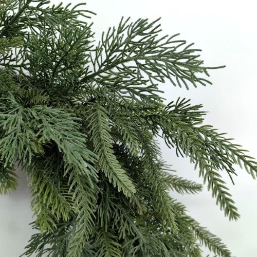 Artificial Real touch Mixed Pine Wreath (24")