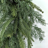 Artificial Real touch Mixed Pine Wreath (24")