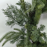 Artificial Real touch Mixed Pine Wreath (24")