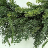 Artificial Real touch Mixed Pine Wreath (24")