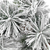 Pine Chistmas Tree With Pinecones & 1300  Lights & 10446 Tips - 12'