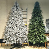 Pine Chistmas Tree With Pinecones & 1300  Lights & 10446 Tips - 12'