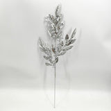 Artificial Matanic Bay Leaf Spray (Silver)
