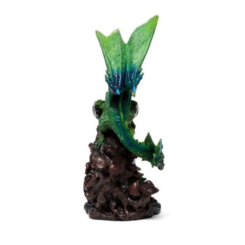 Ornament - Enchanted Nightmare Emerald Spirit of the Forest Skull Dragon