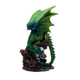 Ornament - Enchanted Nightmare Emerald Spirit of the Forest Skull Dragon