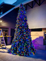 PVC Green Pine Tree with Metal Frame - 13'