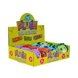 Plush Bouncing Ball - Dino (Set of 12 Assorted)