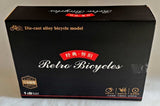 Ornament - Retro Bicycle Black (18 x 6 x 3cm)
