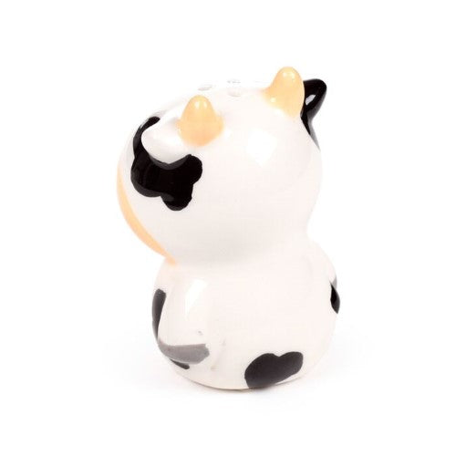 Ceramic Salt & Pepper Set - Black and White Cow