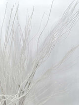Artificial Twig Willow Spray (White Glitter)