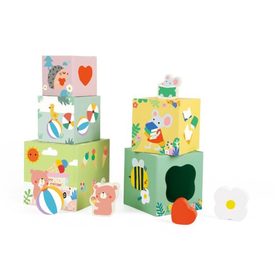 Forest Stacking Cubes - Classic World