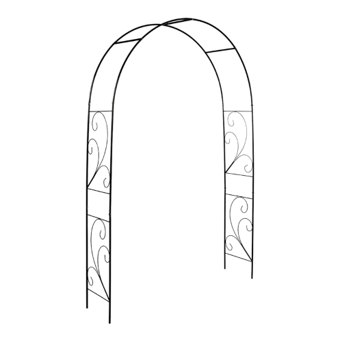 Garden Arch Scroll - Black 135 x 221cm (Set of 2)