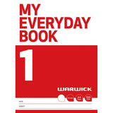 A4 unruled exercise book with 64 pages, gloss cover, reference material, and a nameplate for easy identification.