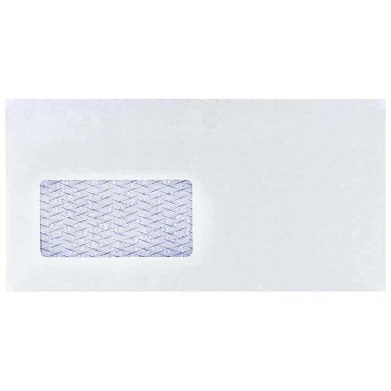 Croxley DLE window envelopes in a white box, 80 GSM, with easy Seal-Easi flap for secure mailing and address visibility.