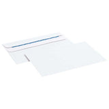 Croxley E13 Seal Easi Box 500 envelopes in white, 165mm x 92mm, 80 GSM, ideal for secure mailing of documents.