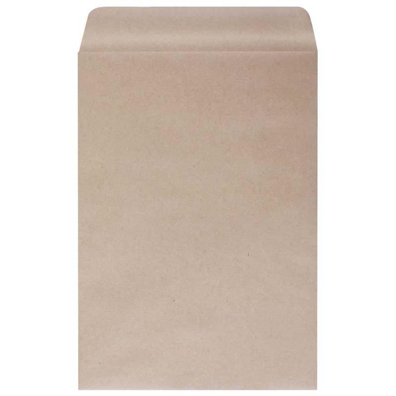 Croxley C4 manila envelopes box with 250 sturdy, easy-seal pockets for secure mailing of A4 documents.