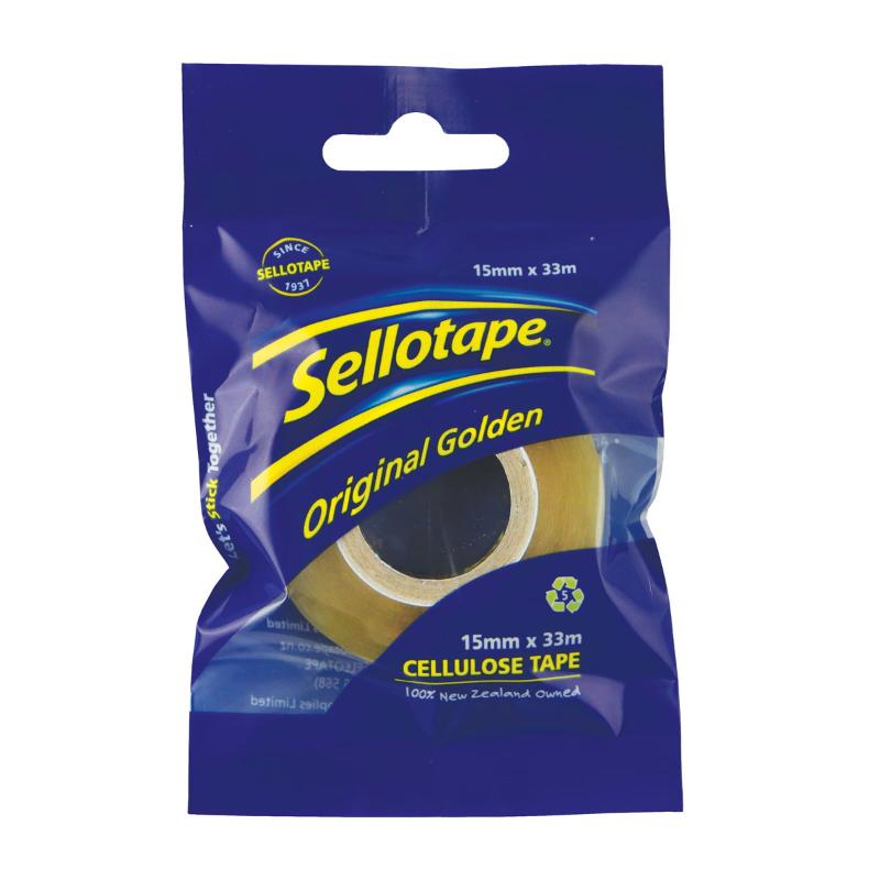 Sellotape 3270 Cellulose Tape 15mmx33m