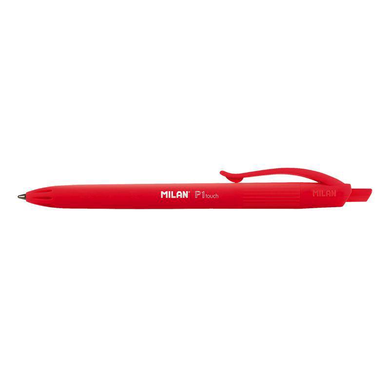 Milan P1 Touch Colours Ballpoint Pen Red