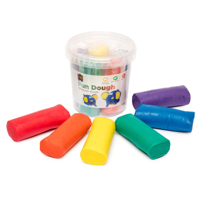 EC Dough Fun Bucket 900gm Pack 6 Assorted