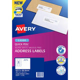 Avery L7161-20 laser labels, 63x46mm, eco-friendly paper, 360 labels, easy peel, perfect for organizing and labeling.