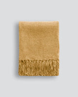 Serenade Throw - Butterscotch 125x150cm - OLLO