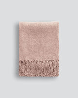 Serenade Throw - Dusky Rose 125x150cm - OLLO