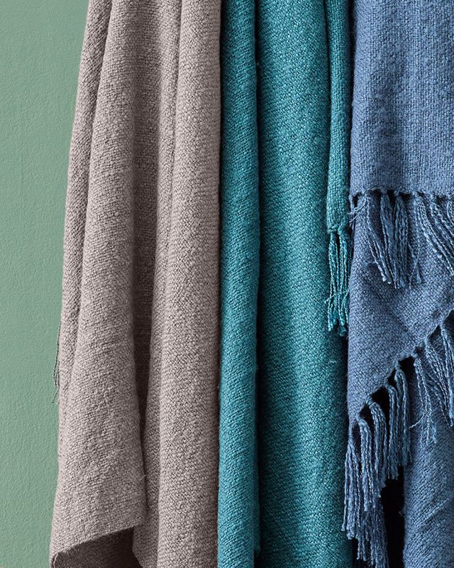 Serenade Throw - Dusky Rose 125x150cm - OLLO
