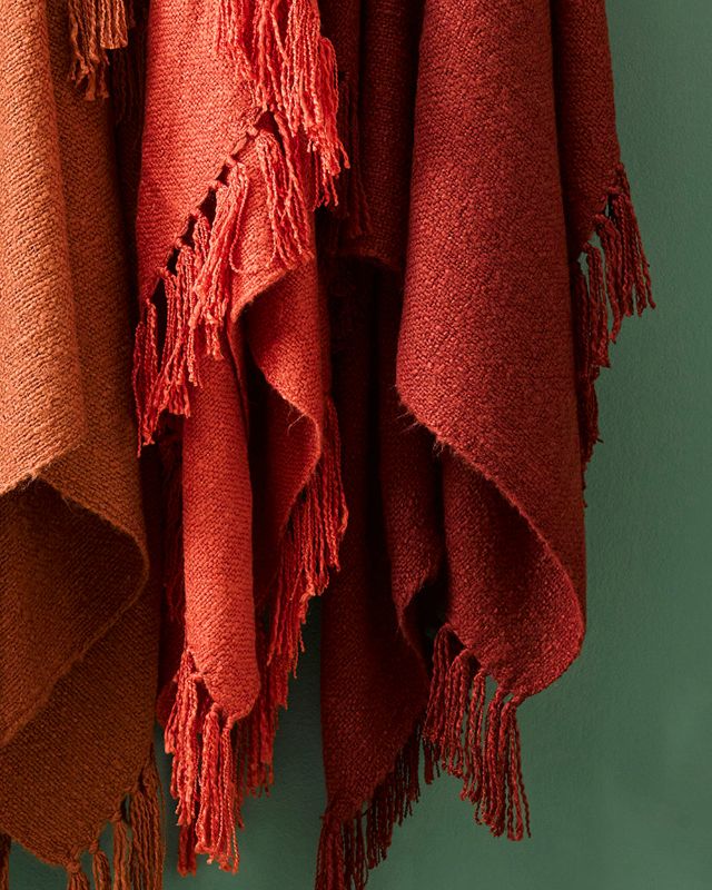Serenade Throw - Dusky Rose 125x150cm - OLLO