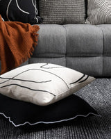 Alejandro Cushion - Ivory 45x45cm - OLLO