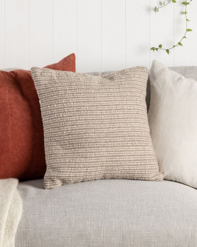 Harris Cushion - Black 50x50cm - OLLO