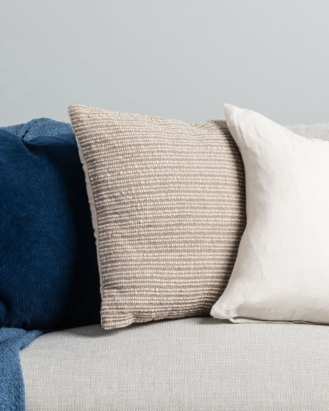 Harris Cushion - Black 50x50cm - OLLO