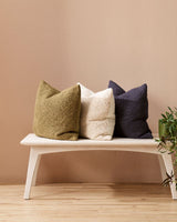 Bardot Cushion - Olive 50x50cm - OLLO