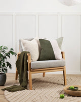Bardot Cushion - Ivory 50x50cm - OLLO