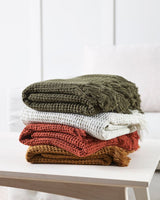 Celine Throw - Ecru 125x150cm - OLLO