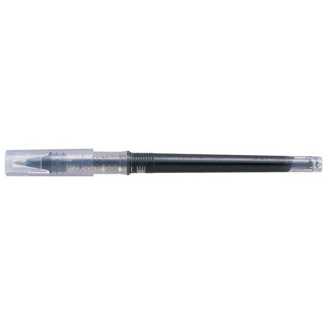 Uni Vision Elite Refill 0.8mm in black, featuring aeroplane-safe technology and smooth writing for various uses.