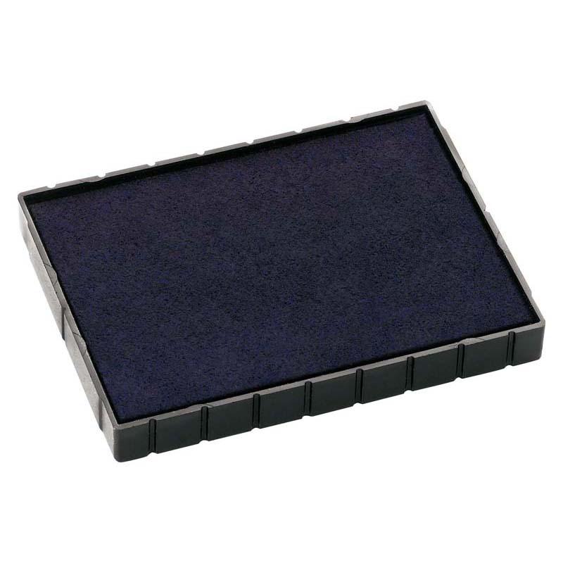 Blue Colop Stamp Pad E55, 40x60mm, ideal for clear impressions with self-inking stamps in home and office settings.