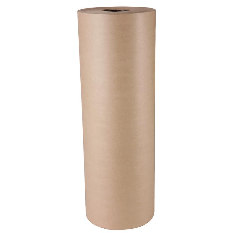 Croxley 600mm x 250m kraft brown paper roll, durable 80gsm, ideal for packaging, crafts, and eco-friendly use.