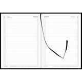 Collins Diary A41A Black Appointment Even Year