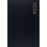Collins Diary A42 Black Even Year
