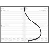 Collins Diary A42 Black Even Year