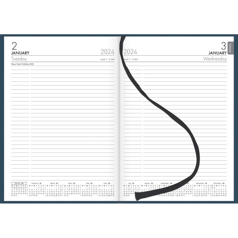 Collins Diary A51 Navy Even Year