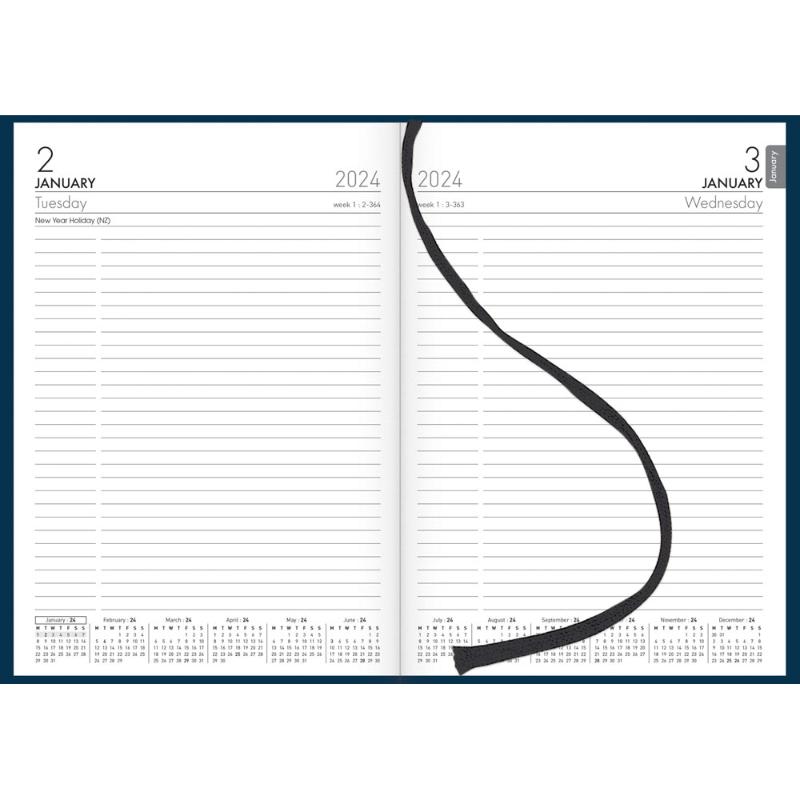 Collins Diary A51P Blue Even Year