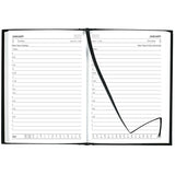Collins Diary A61 Black Even Year