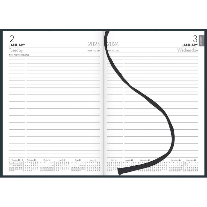 Collins Diary A51E Navy Even Year