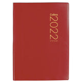 Collins Diary A73P Red Even Year